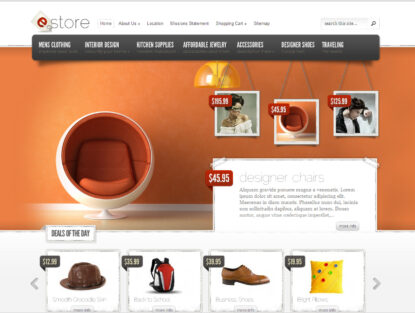 wordpress themes, интернет-магазин, заказать, шаблон, wordpress, тема, eStore, elegant themes, заказать сайт