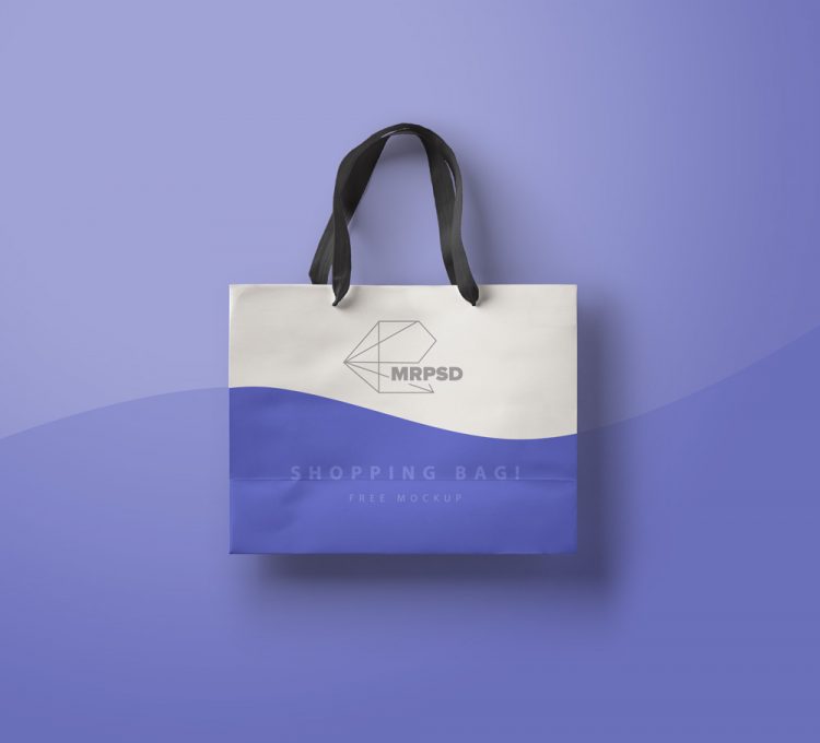 пакет мокап бесплатный free mockup bag shopping