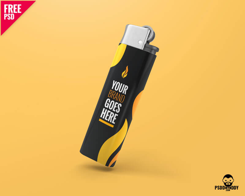 мокап зажигалки mockup mock up бесплатно