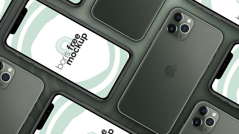 iPhone 11 Pro мокап макап mockup free