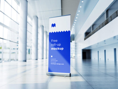 мокап ролл ап roll up скачать download mockup макап
