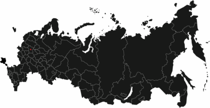 шаблон карты России бесплатно