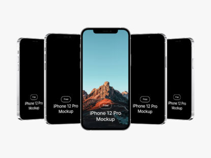 iPhone 12 Pro мокап mockup макап бесплатно айфон макет телефона смартфона