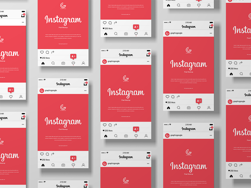инстаграм мокап instagram mockup бесплатно скачать