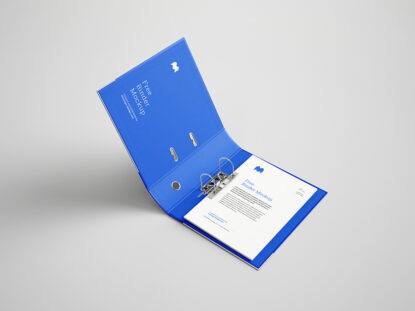 мокап скоросшивателя, папки для бумага A4 бесплатно скачать psd mockup free folder