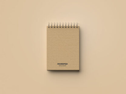 мокап блокнота А5 mockup скачать бесплатно free note