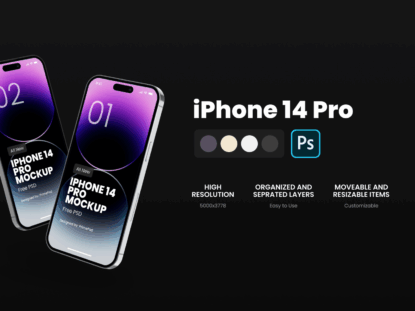 мокап телефона iPhone 14 pro бесплатно mockup