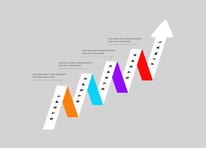 инфографика для презентации вектор шаги скачать